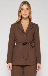 SOGNA COL Collared Blazer with Pockets  SJT394B